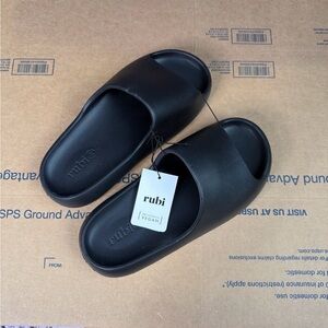 Black Vegan Women's Sandals